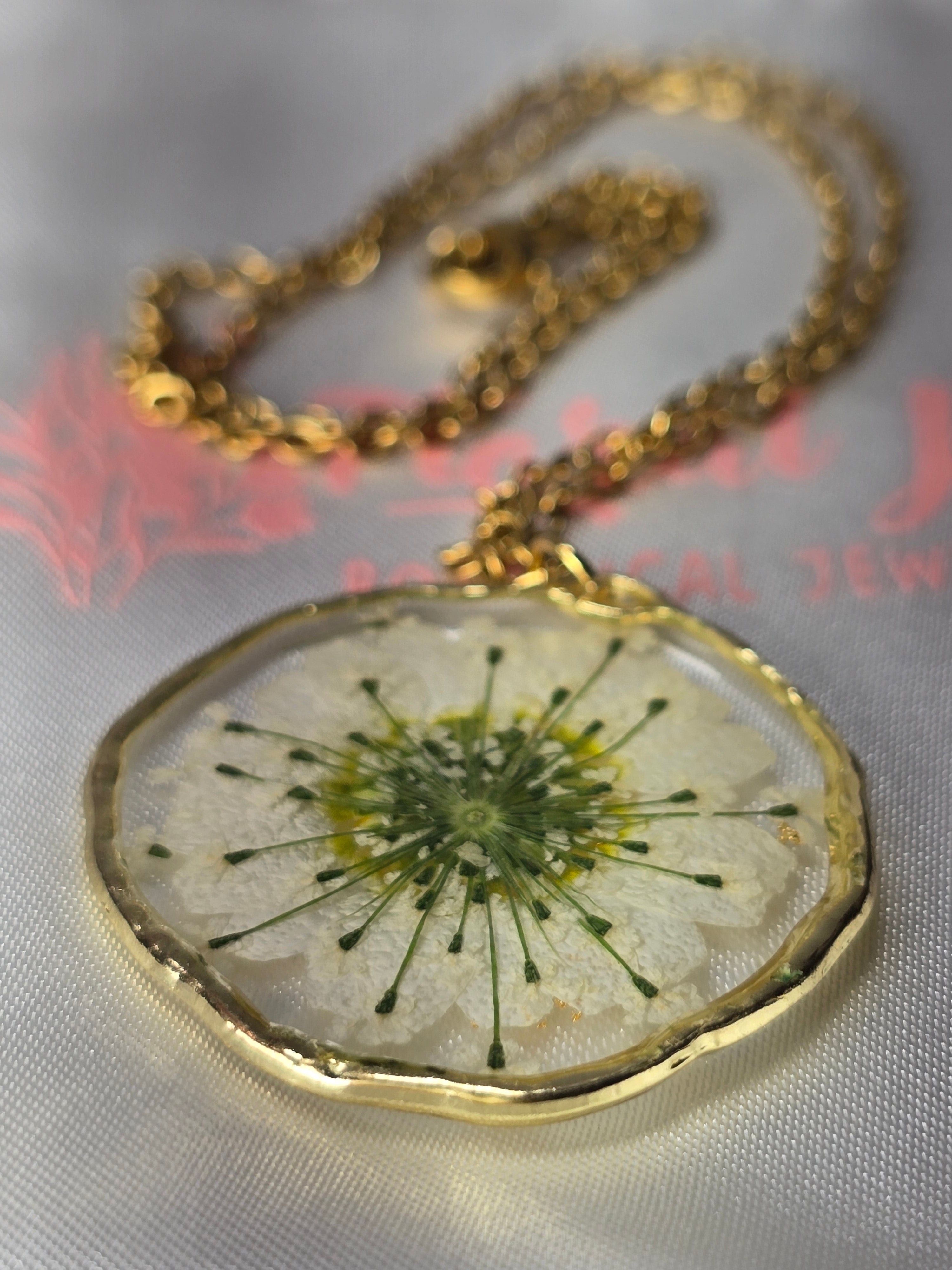 Colar de Margarida Branca
