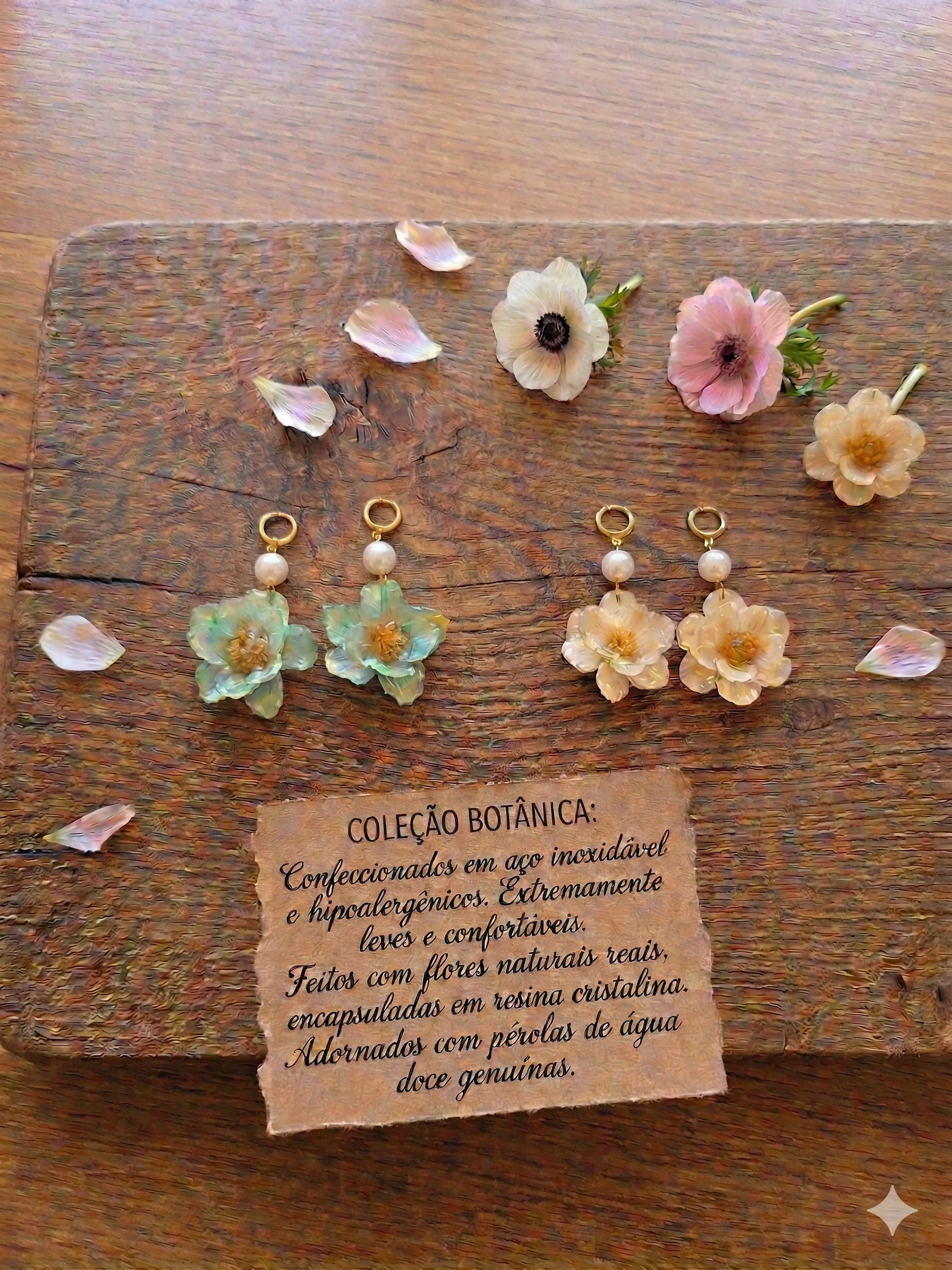 Brincos de Anêmona