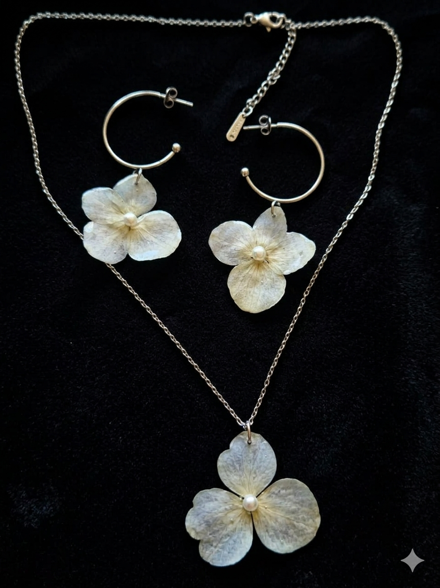 Conjunto Hortênsia Azul
