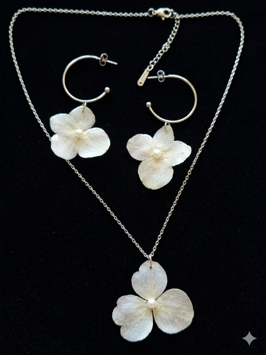 Conjunto Hortênsia Azul