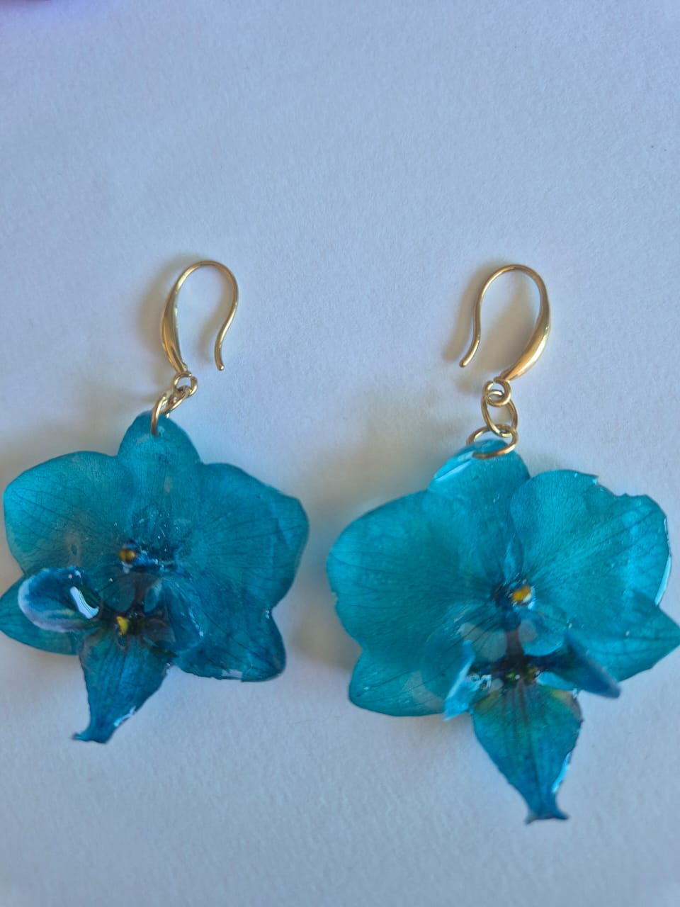 Brinco Orquîdea Azul