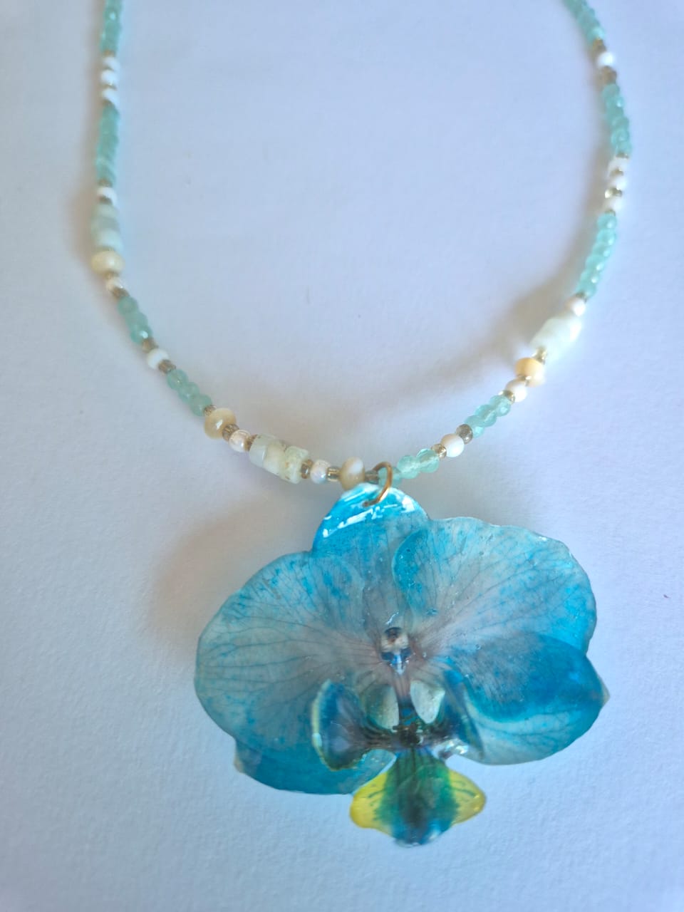 Conjunto Orquídea Azul Natural